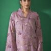 Floral Printed V-Neck Bell Sleeves Straight Kurta - Image 7