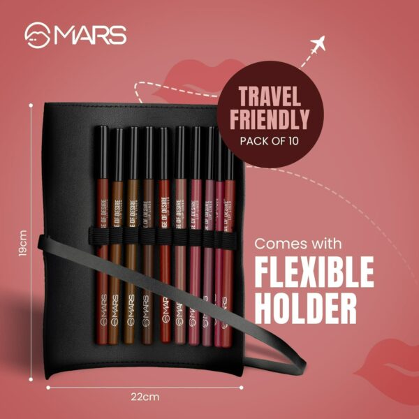 MARS Edge of Desire Lip Liner With Holder - Set A (14g) - Image 7