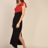 Colourblocked Maxi Dress - Image 4