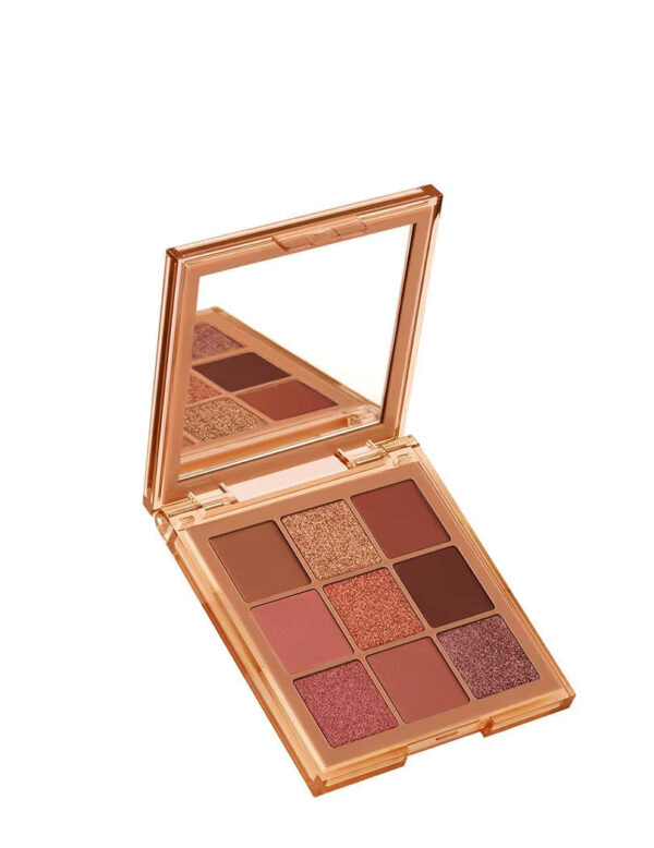 Huda Beauty Nude Obsessions Mini Eyeshadow Palette - Medium (9.9gm) - Image 6