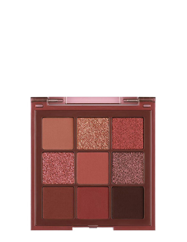 Huda Beauty Nude Obsessions Mini Eyeshadow Palette - Medium (9.9gm) - Image 4