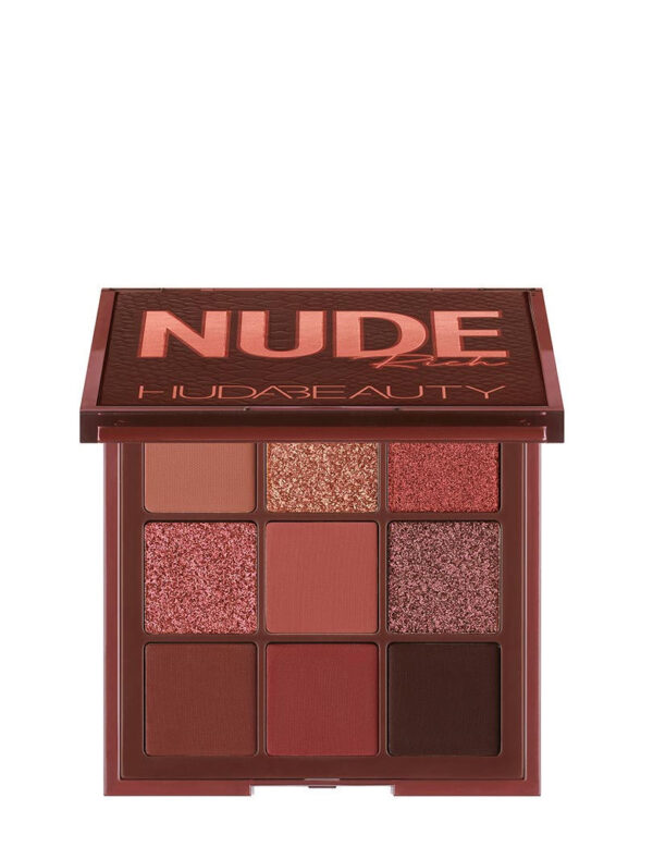 Huda Beauty Nude Obsessions Mini Eyeshadow Palette - Medium (9.9gm) - Image 3