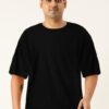 Pure Cotton Graphic Printed Drop-Shoulder Sleeves T-shirt - Image 8