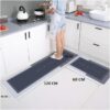 Figment 2 Pcs Kitchen Mats - Waterproof Memory Foam Standing Desk Floor Mat Non Slip Kitchen Rugs, Comfort Runner Rug Floor Mat Carpets For Kitchen Home Office, Sink & Laundry(120 * 40 cm, 40 * 60 cm) - Image 9
