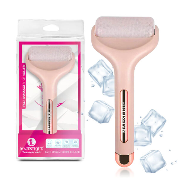 Majestique Ice Roller Massager For Face And Neck Skin Care - Reduce Anti-Wrinkles