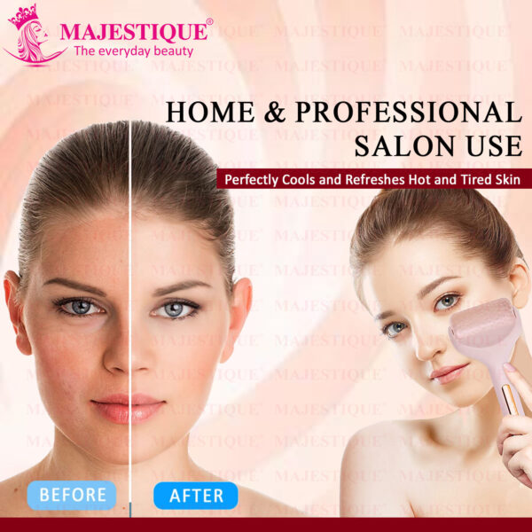 Majestique Ice Roller Massager For Face And Neck Skin Care - Reduce Anti-Wrinkles - Image 3