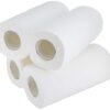 Amazon Brand - Solimo 2 Ply Kitchen Tissue/Towel Paper Roll 240 pulls | 60 pulls X 4 Rolls | soft and highly absorbent | 100% Natural Virgin Cellulose Fiber - Image 2