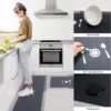 Figment 2 Pcs Kitchen Mats - Waterproof Memory Foam Standing Desk Floor Mat Non Slip Kitchen Rugs, Comfort Runner Rug Floor Mat Carpets For Kitchen Home Office, Sink & Laundry(120 * 40 cm, 40 * 60 cm) - Image 8