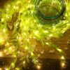 XERGY Artificial Vine Leaf LED Fairy String Light Ideal for Bedroom,Garden,Birthday & Festive Décor,Diwali Lights & Christmas,Party Diwali Lights for Decoration Home (3x1Meter,Corded Electric) Visit the XERGY Store - Image 3