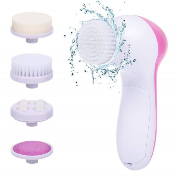 Gorgio Professional 5 In 1 Compact Face Massager (Color May Vary) (GCF005) - Image 2