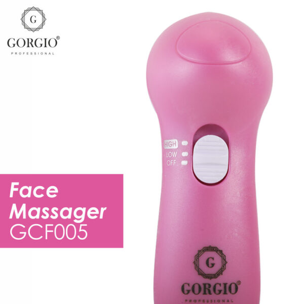 Gorgio Professional 5 In 1 Compact Face Massager (Color May Vary) (GCF005) - Image 11