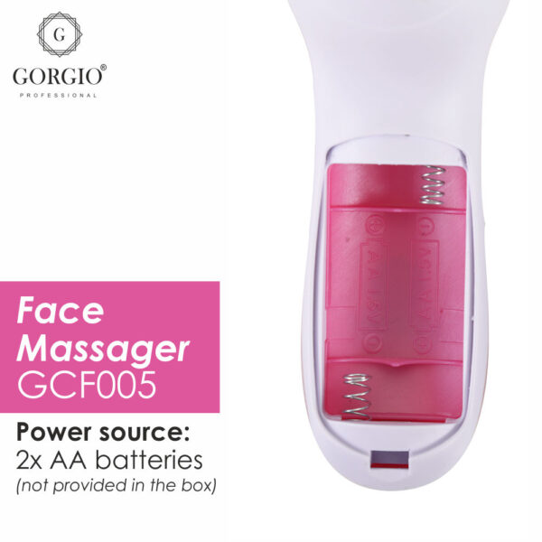 Gorgio Professional 5 In 1 Compact Face Massager (Color May Vary) (GCF005) - Image 7