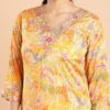 Women Floral Printed Straight Kurta - Image 8