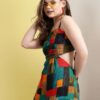 Printed Cut-Out Maxi Dress - Image 4