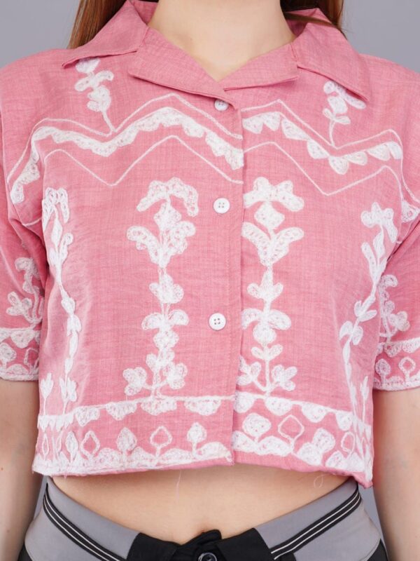 Women Smart Opaque Printed Casual Shirt - Image 2