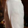 Women Printed Regular Linen Kurti with Trousers - Image 6