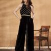 Women Basic Jumpsuit with Embroidered - Image 3