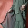 Teal Embroidered Sequinned Straight Kurta With Sharara & Dupatta - Image 7