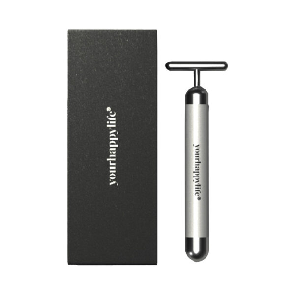 YourHappyLife Dermateq Silver Coated Vibrating Face Massager