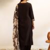 Ethnic Motifs Embroidered Regular Thread Work Kurta with Salwar & Dupatta - Image 8