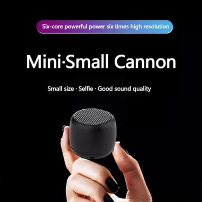 Bluetooth Speaker mini, Pocket Size Wireless Speaker, Portable for Gym, Picnic, Desk and Outdoor, Stereo Pair Option, Easy Recharge, Simple Controls - Image 3