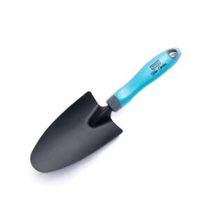 rowel 1Pc - Gardening Tools for Home Garden - Carbon Steel Shovel with Soft Rubber Handle for Better Grip - Use for Digging, Transplant, and Soil