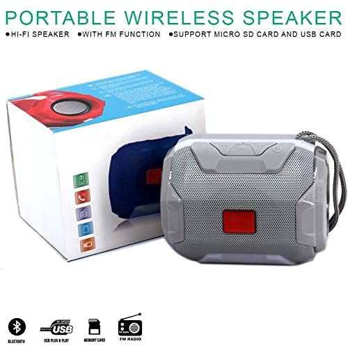 Splashproof Wireless Bluetooth Speaker with USB | Mic | Aux | SD Card for All Laptop, Tablet & Smartphone (Assorted Colour) - Image 4