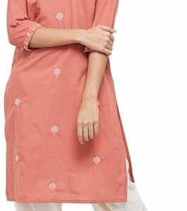Women's Cotton Straight Fit Straight Kurta