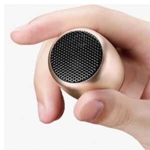 Bluetooth Speaker mini, Pocket Size Wireless Speaker, Portable for Gym, Picnic, Desk and Outdoor, Stereo Pair Option, Easy Recharge, Simple Controls