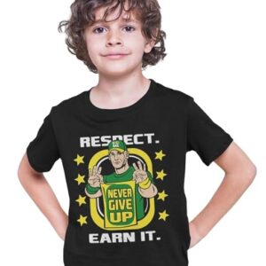 Kids' Cotton T-Shirt - Fun, Comfortable, and Perfect for Everyday Wear Never Give Up Design