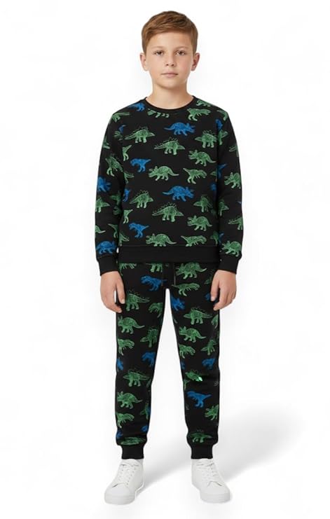 Clothing Boys All-over Print Tracksuit Set
