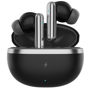 Earbuds with Custom EQ, Bluetooth 5.4 Wireless Earphones, 50H Playtime, Fast Charging Case, 50ms Low-Latency Gaming & Touch Controls Midnight Black