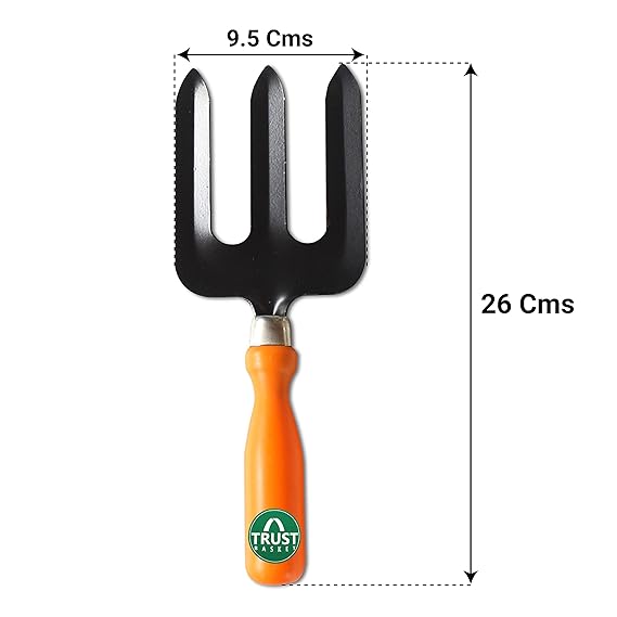 Gardening Tools Kit for Home 5-Piece Garden Tools for Home Gardening Set Including Big & Small Trowel, Cultivator, Weeder & Garden Fork Durable Agriculture Tools & Gardening Items Combo - Image 2