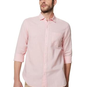 Men's Cotton Linen Casual Shirt - Regular Fit | Full Sleeve (Available in Plus Sizes)