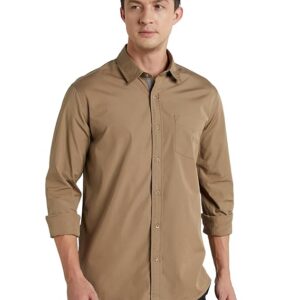 Men's Casual Cotton Poplin Shirt (Regular Fit)