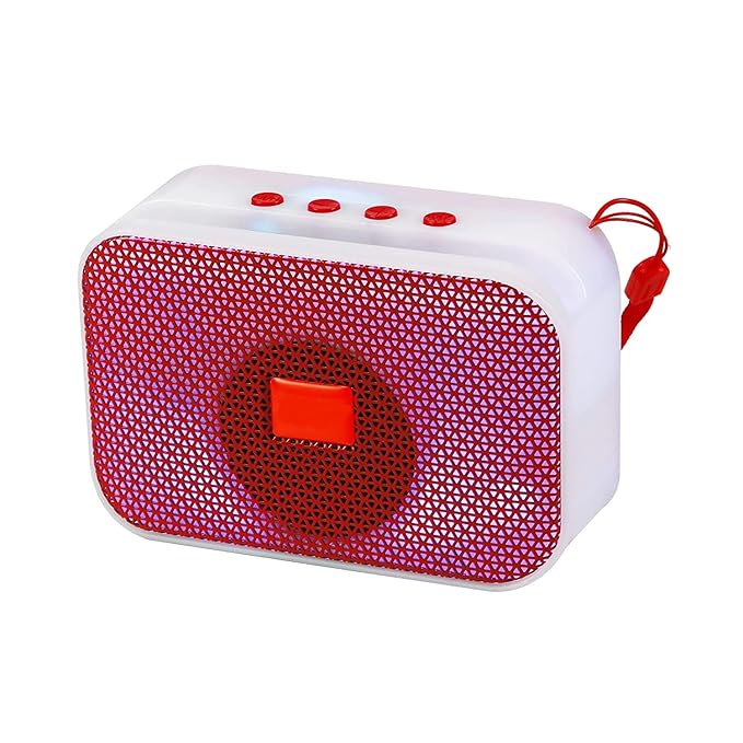5W Wireless Bluetooth Portable Speaker with Supporting Carry Handle, USB, SD Card, AUX, FM & Call Function Upto 4hrs Playtime - Image 3