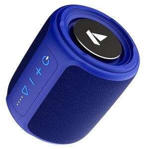 Bluetooth Speaker with 10W RMS Stereo Sound, IPX7 Water Resistance, TWS Feature, Up to 12H Total Playtime, Multi-Compatibility Modes, Free Music Streaming on JioSaavn(Vibing Blue)
