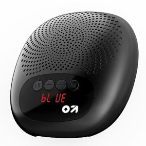 Bassbox Q5 Bluetooth Speaker with 5 Watt BoomX Audio, Up to 18Hrs Playtime, Type-C Charging, TF Card/USB & BT 5.4 Compatible, Made in India Portable Speaker (Pure Black)